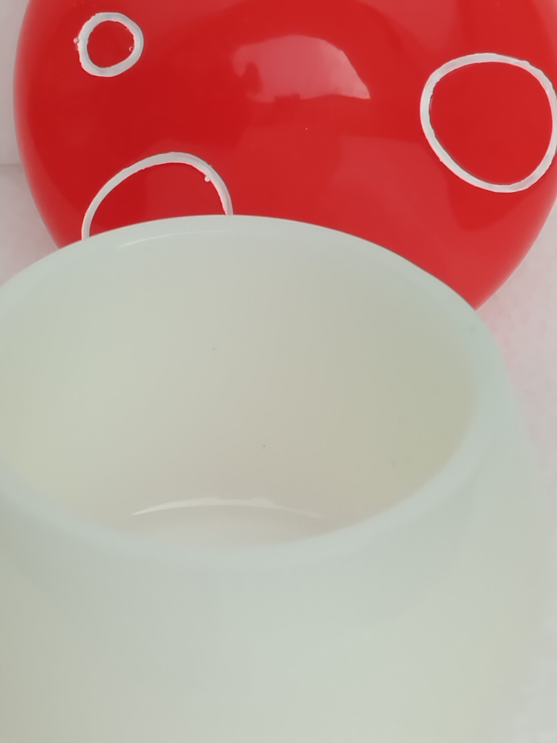 Boîte champignon blanche et rouge - Résine époxy – Image 3