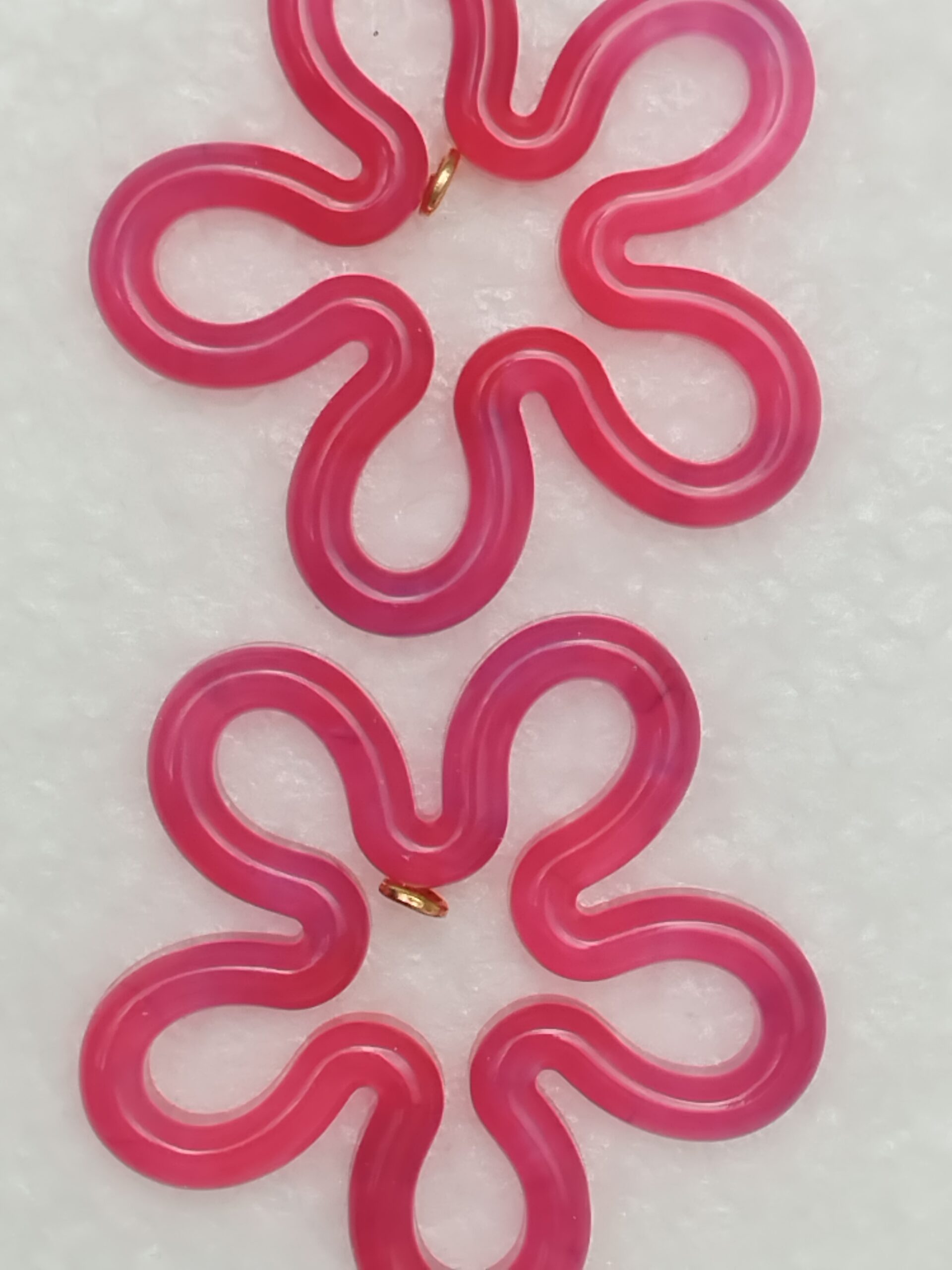 Pampilles Éclosia en Résine – Accessoires pour Créoles – Image 5