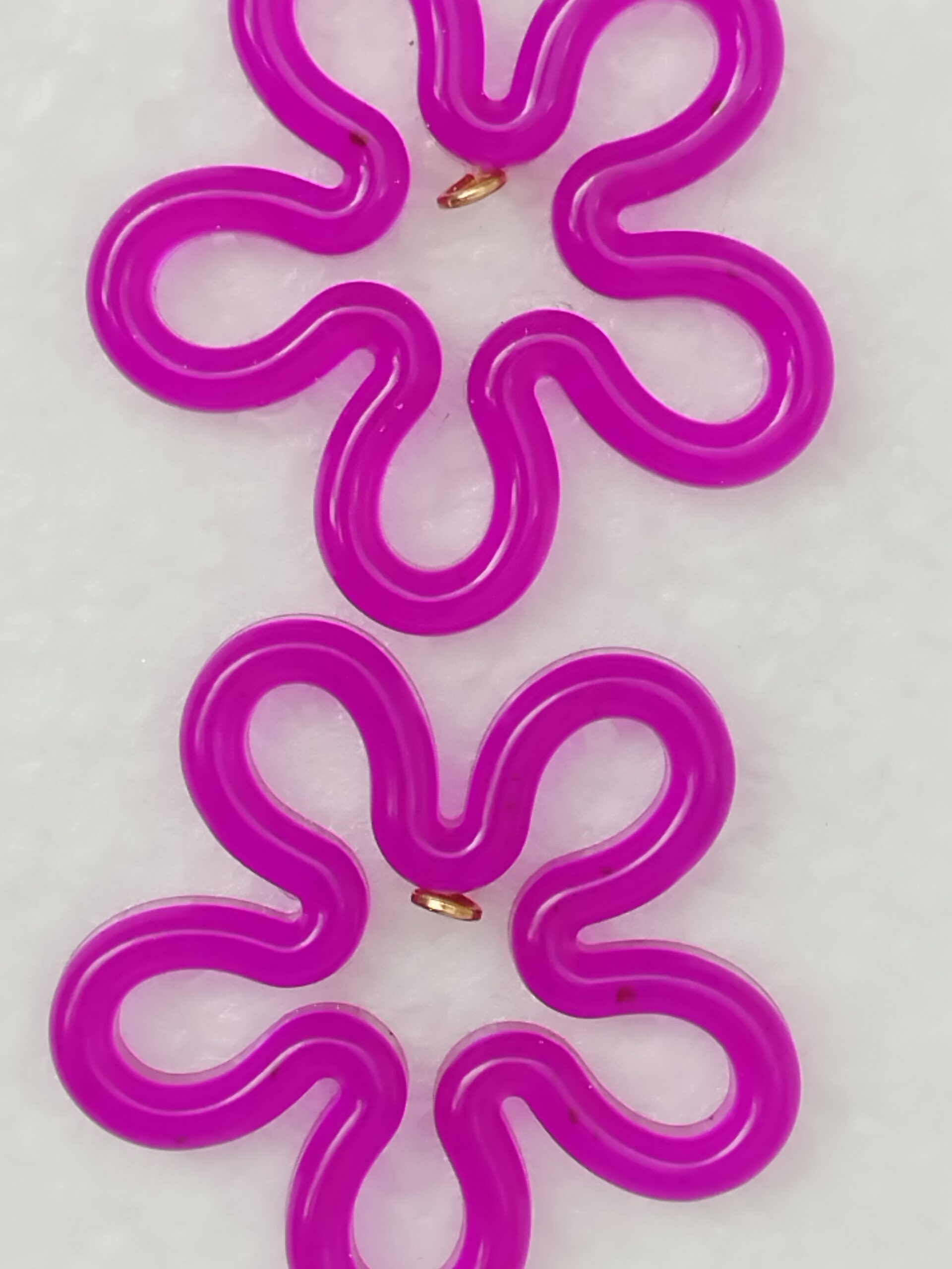 Pampilles Éclosia en Résine – Accessoires pour Créoles – Image 2