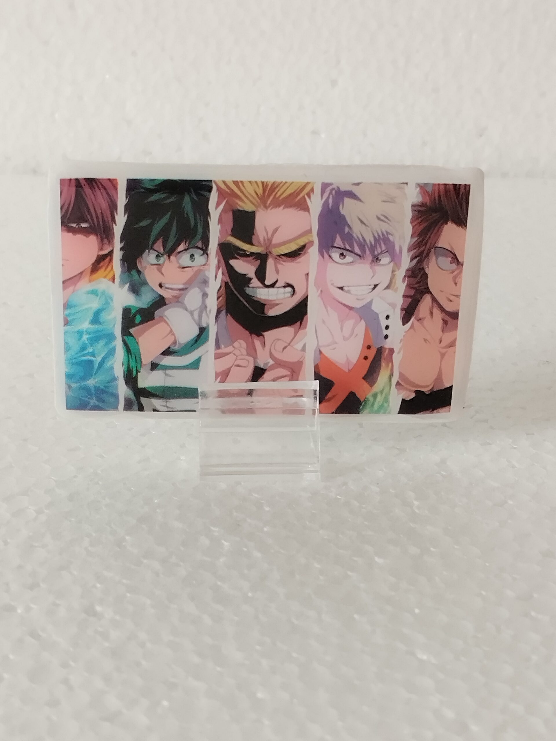 Carte MHA en résine époxy sur socle transparent – Image 3