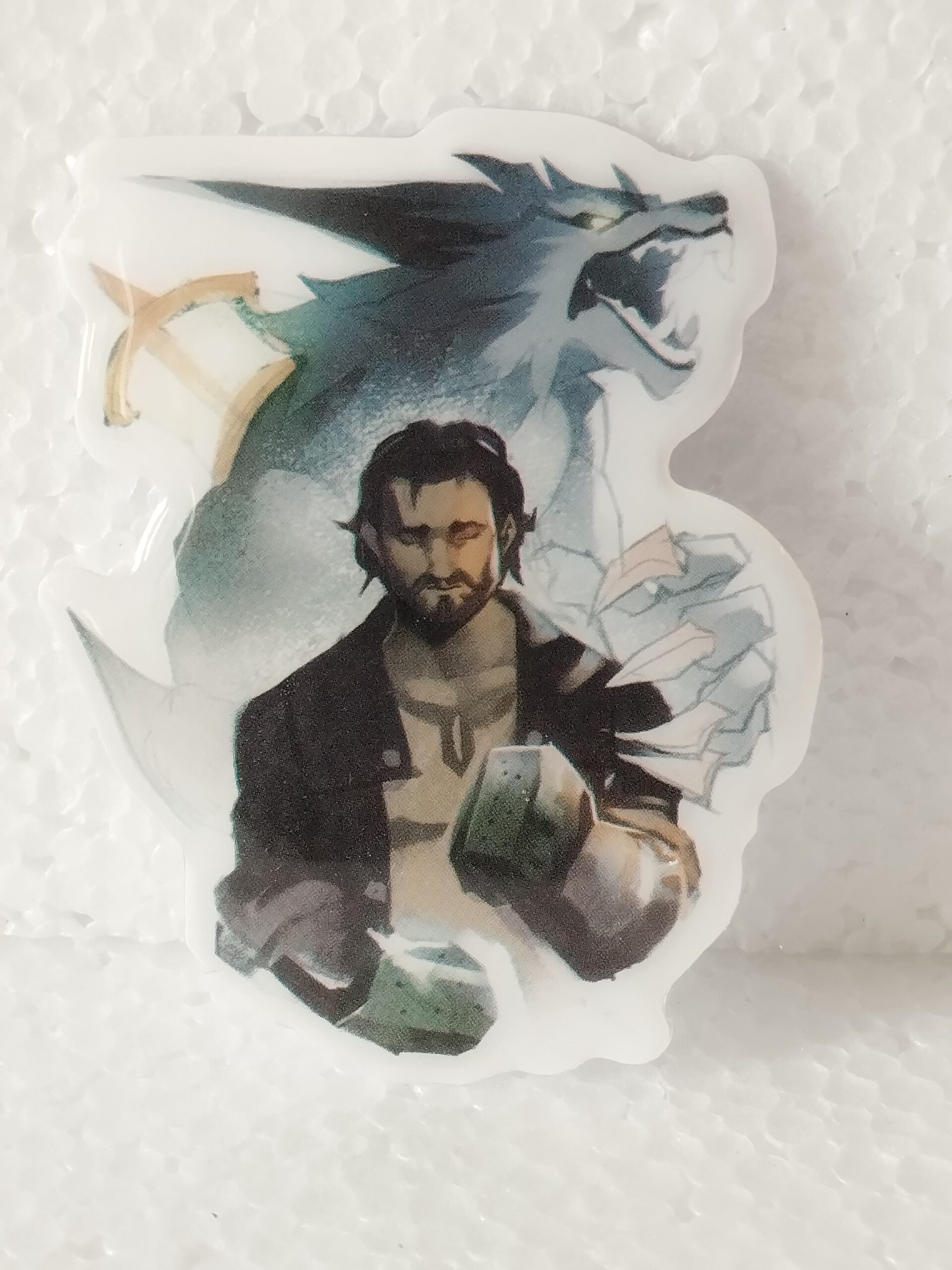 Broche Résine – Vander & Warwick, l’ombre de Zaun