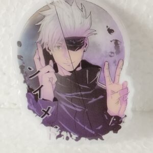 Broche Résine – Satoru Gojo, Six Yeux