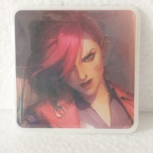 Aimant en résine Arcane – Portrait de Vi
